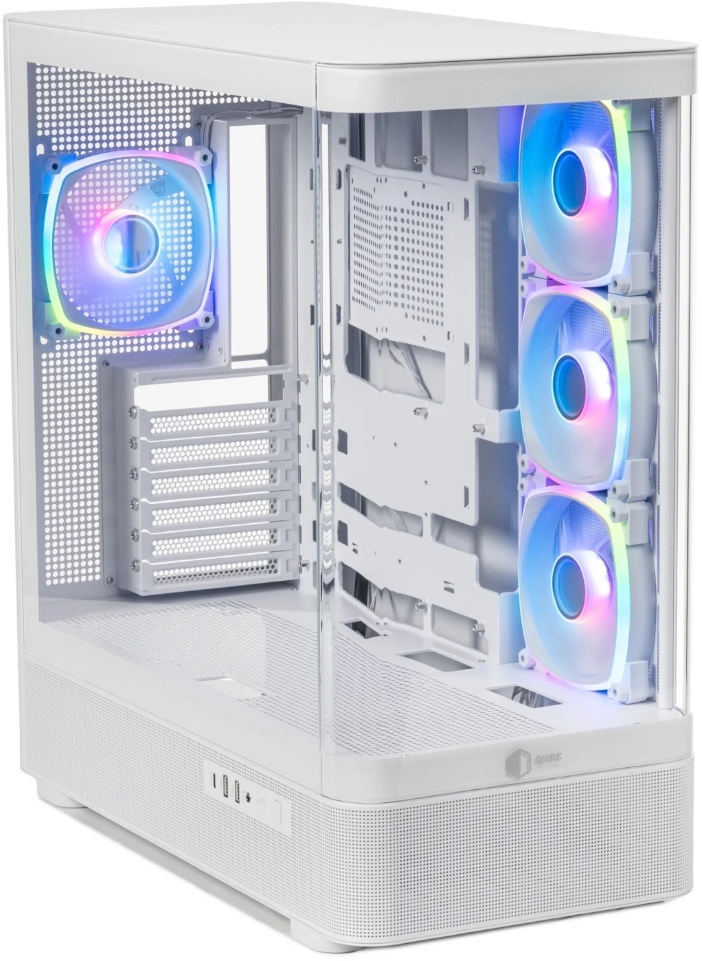 Корпус QUBE MASTERFORCE White (MASTERFORCE_GWNU3) фото