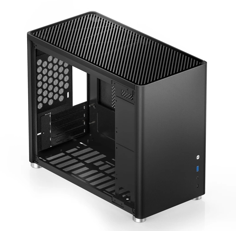 Корпус JONSBO D30 Aluminum Black фото