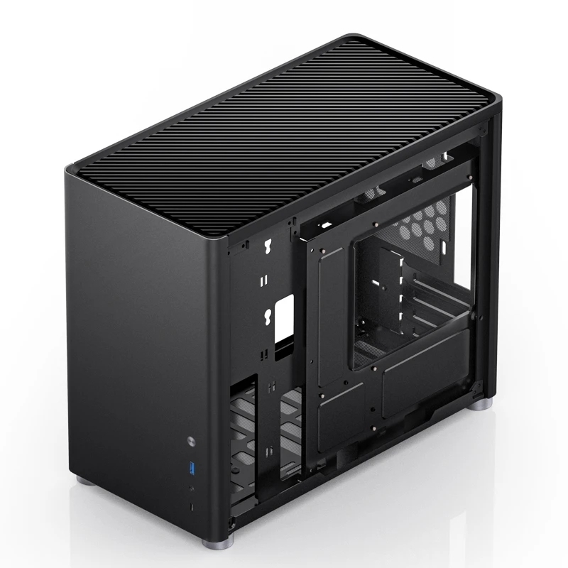 Корпус JONSBO D30 Aluminum Black фото