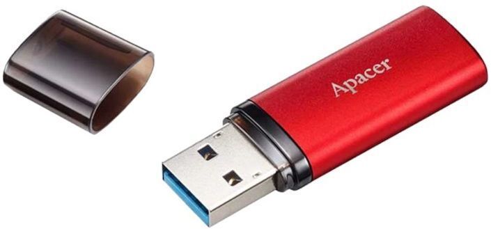 Флеш-накопитель USB3.2 256GB Apacer AH25B Red (AP256GAH25BR-1) фото2