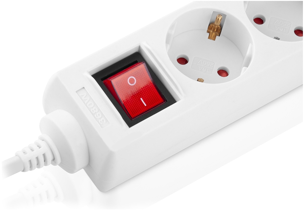 Фільтр живлення REAL-EL RS-6 Protect M 1.8м White (EL122300031) фото9