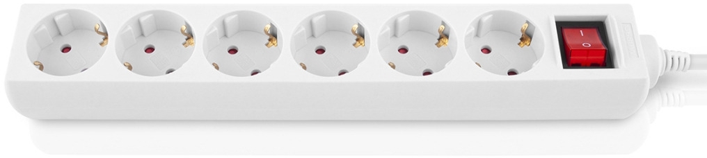 Фільтр живлення REAL-EL RS-6 Protect M 1.8м White (EL122300031) фото8