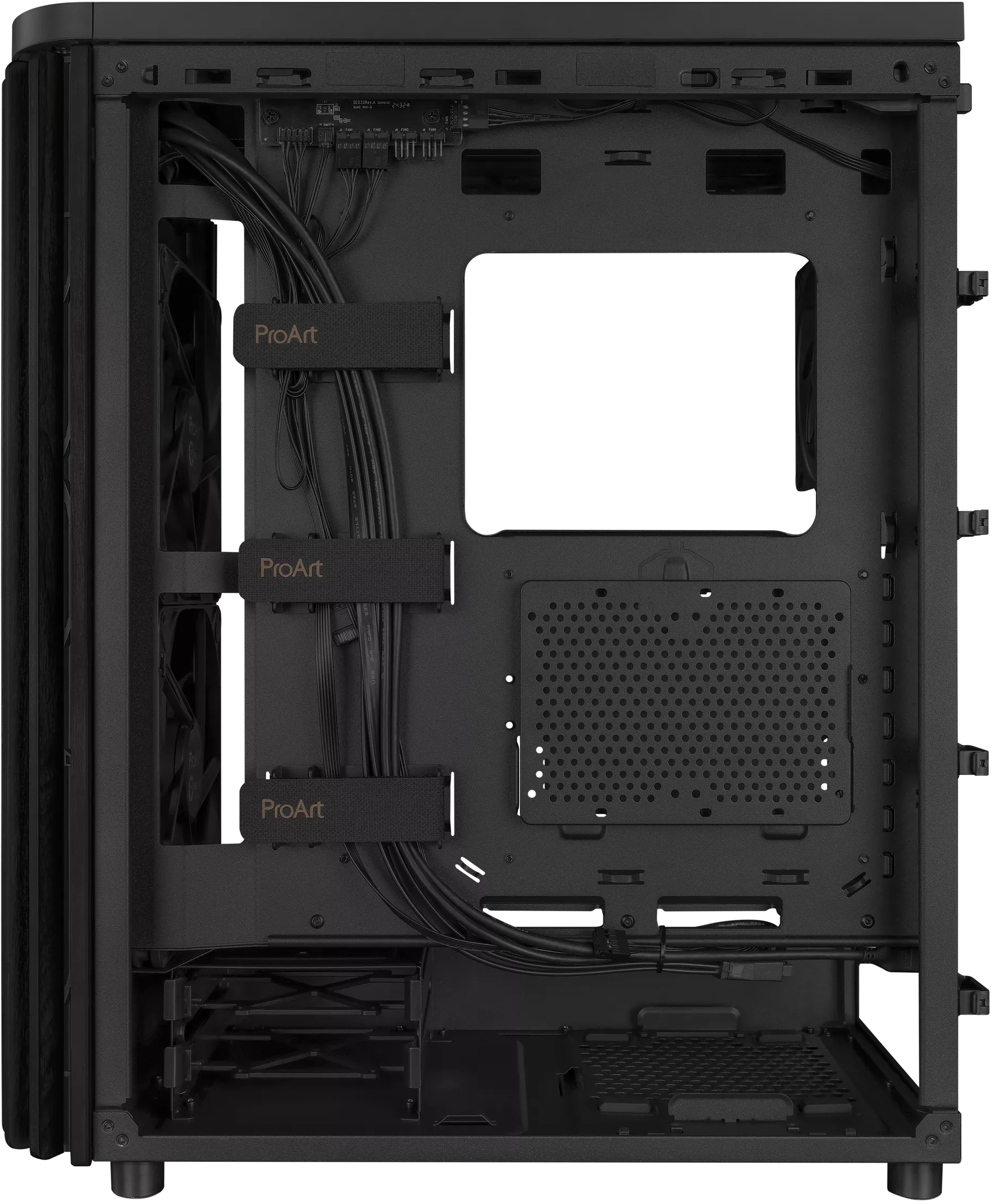 Корпус ASUS PA401 PROART METAL PWM BLACK (90DC00M0-B39030) фото8