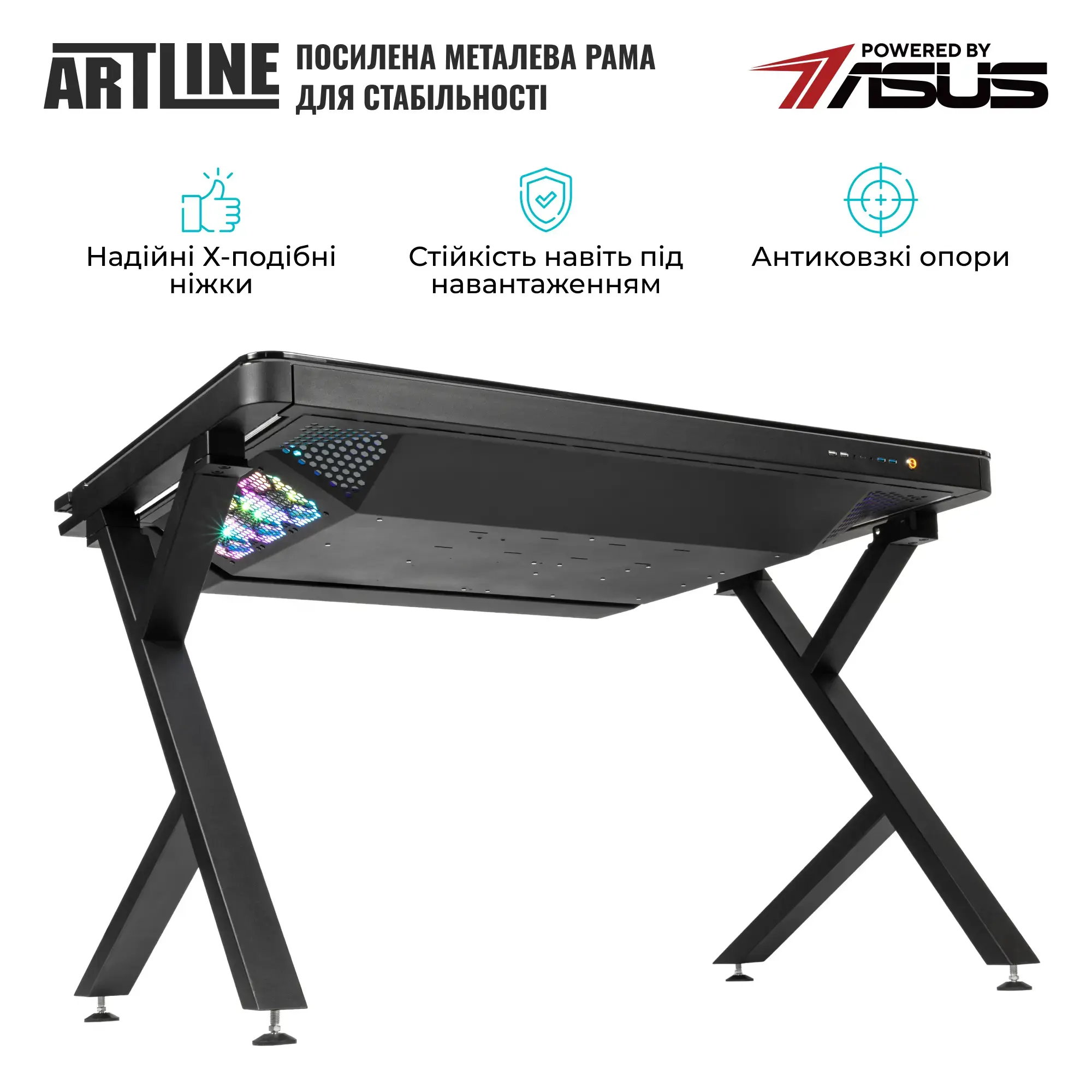 Системный блок в столе ARTLINE Overlord DESK Windows 11 Pro (DESKv06Win) фото8
