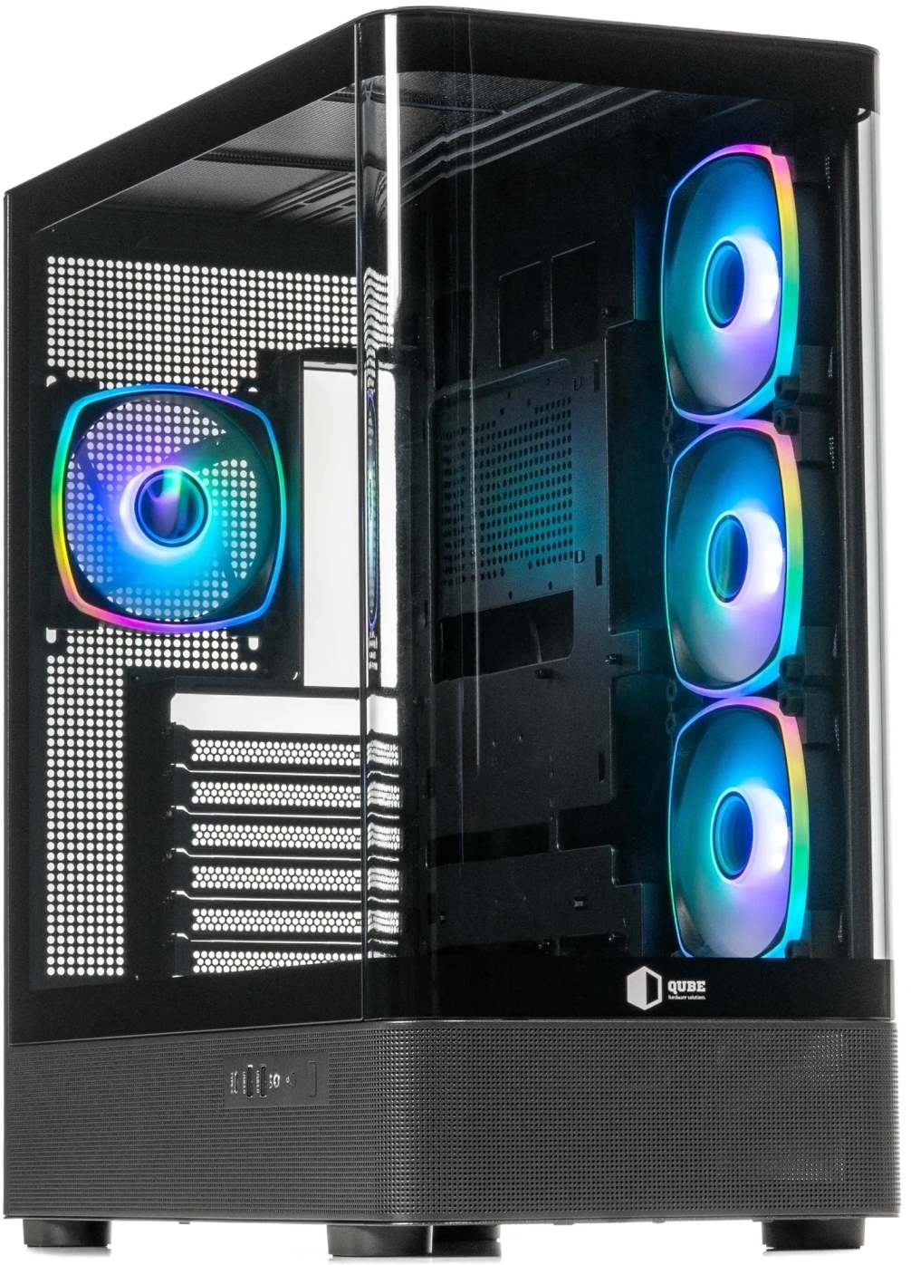 Корпус QUBE MASTERFORCE Black (MASTERFORCE_GBNU3) фото2