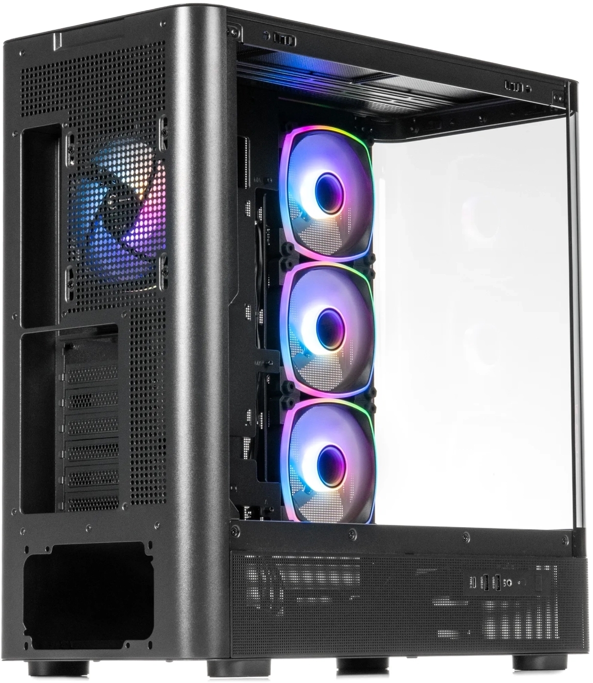 Корпус QUBE MASTERFORCE Black (MASTERFORCE_GBNU3) фото13