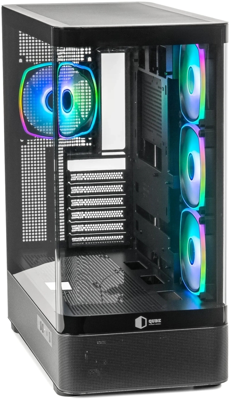 Корпус QUBE MASTERFORCE Black (MASTERFORCE_GBNU3) фото3