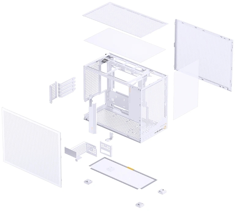Корпус JONSBO D32 PRO MESH White фото5