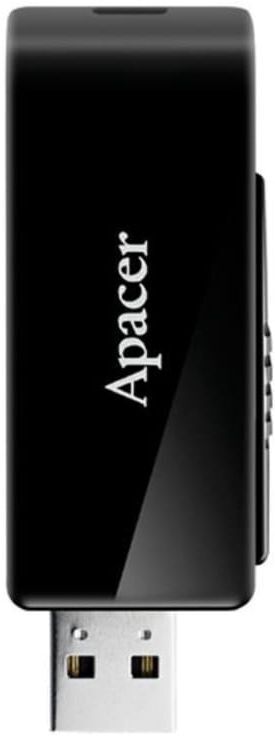 Флеш-накопитель USB3.2 32GB Apacer AH350 Black (AP32GAH350B-1) фото