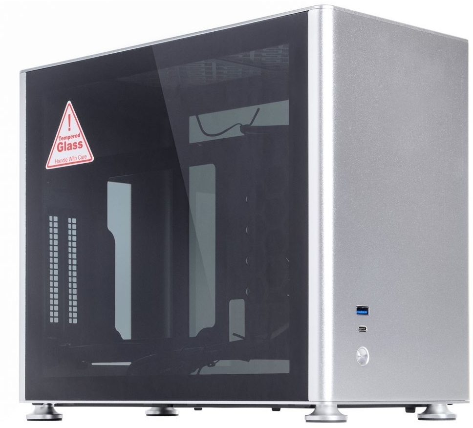 Корпус QUBE A4 Aluminum Silver (QBA4I_WSNU3) фото3