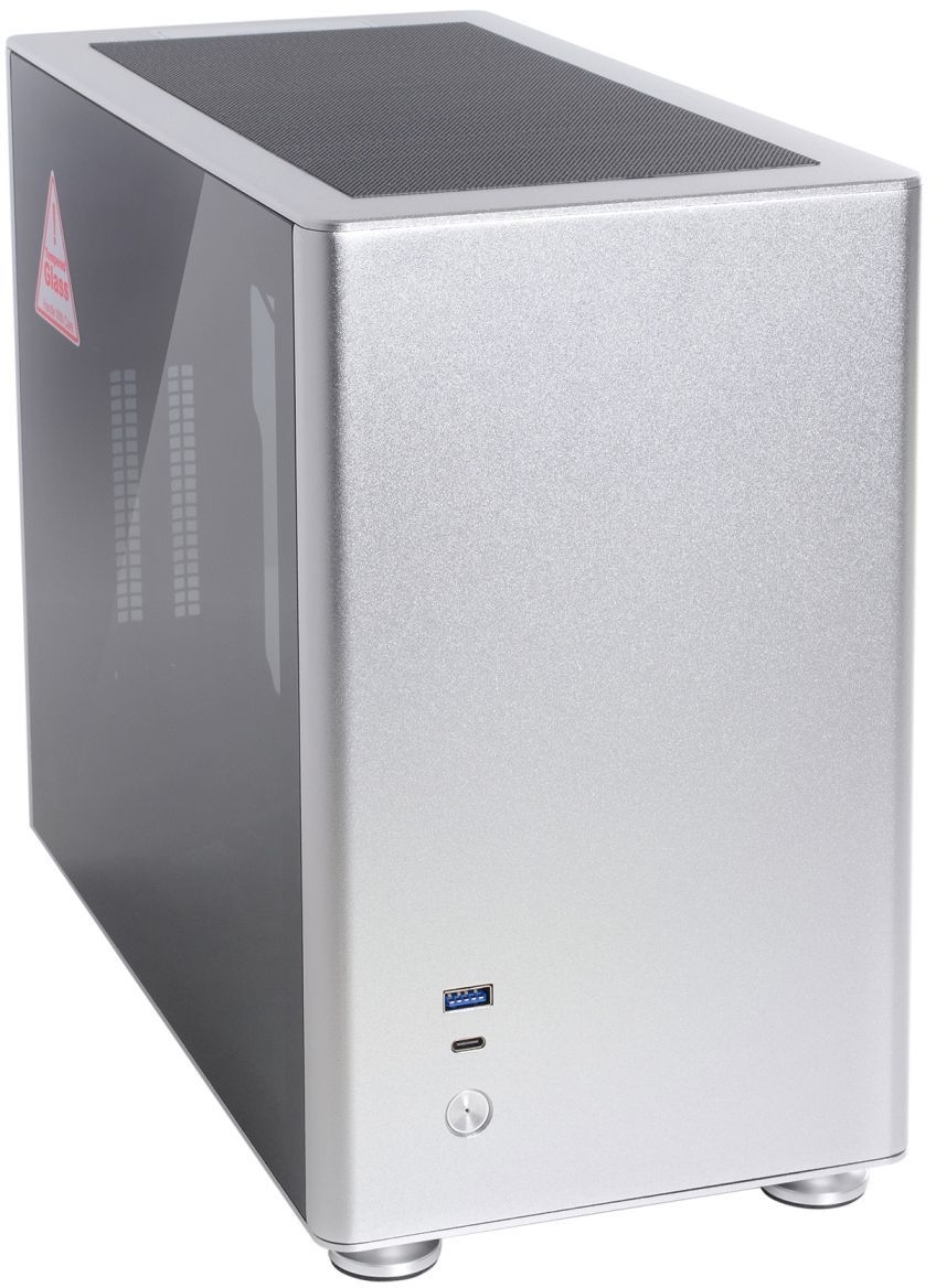 Корпус QUBE A4 Aluminum Silver (QBA4I_WSNU3) фото2