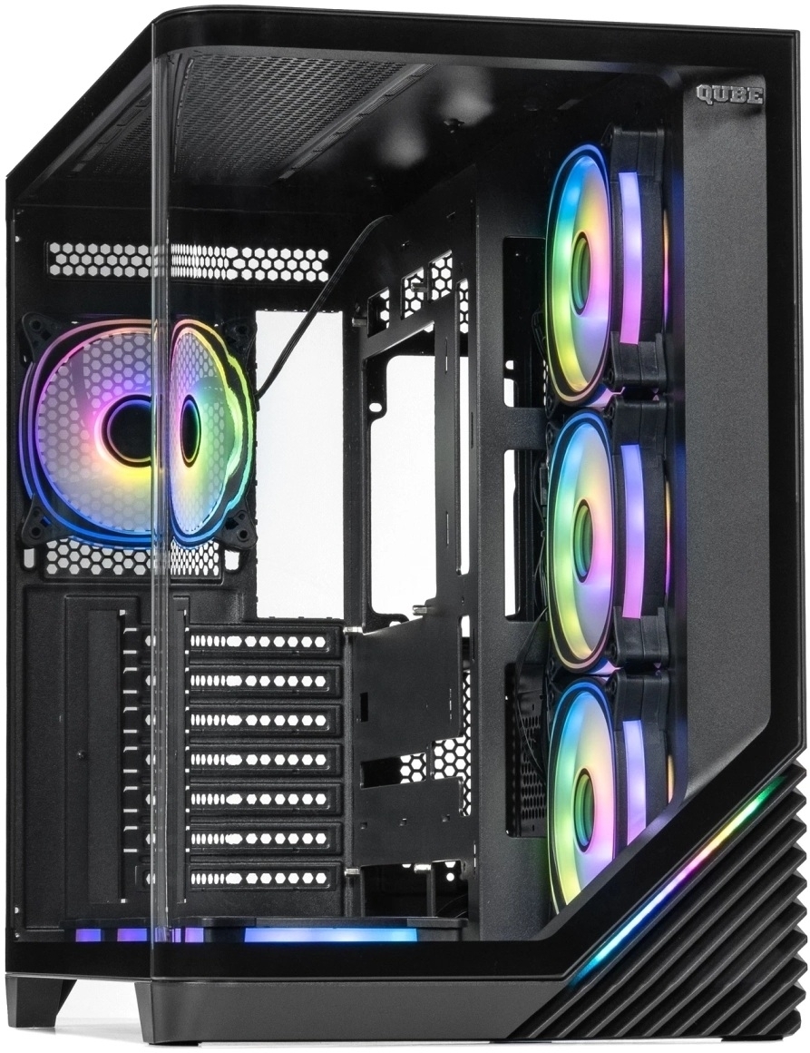 Корпус QUBE MIRAGE 7ARGB Black (MIRAGE_GBNU3) фото3