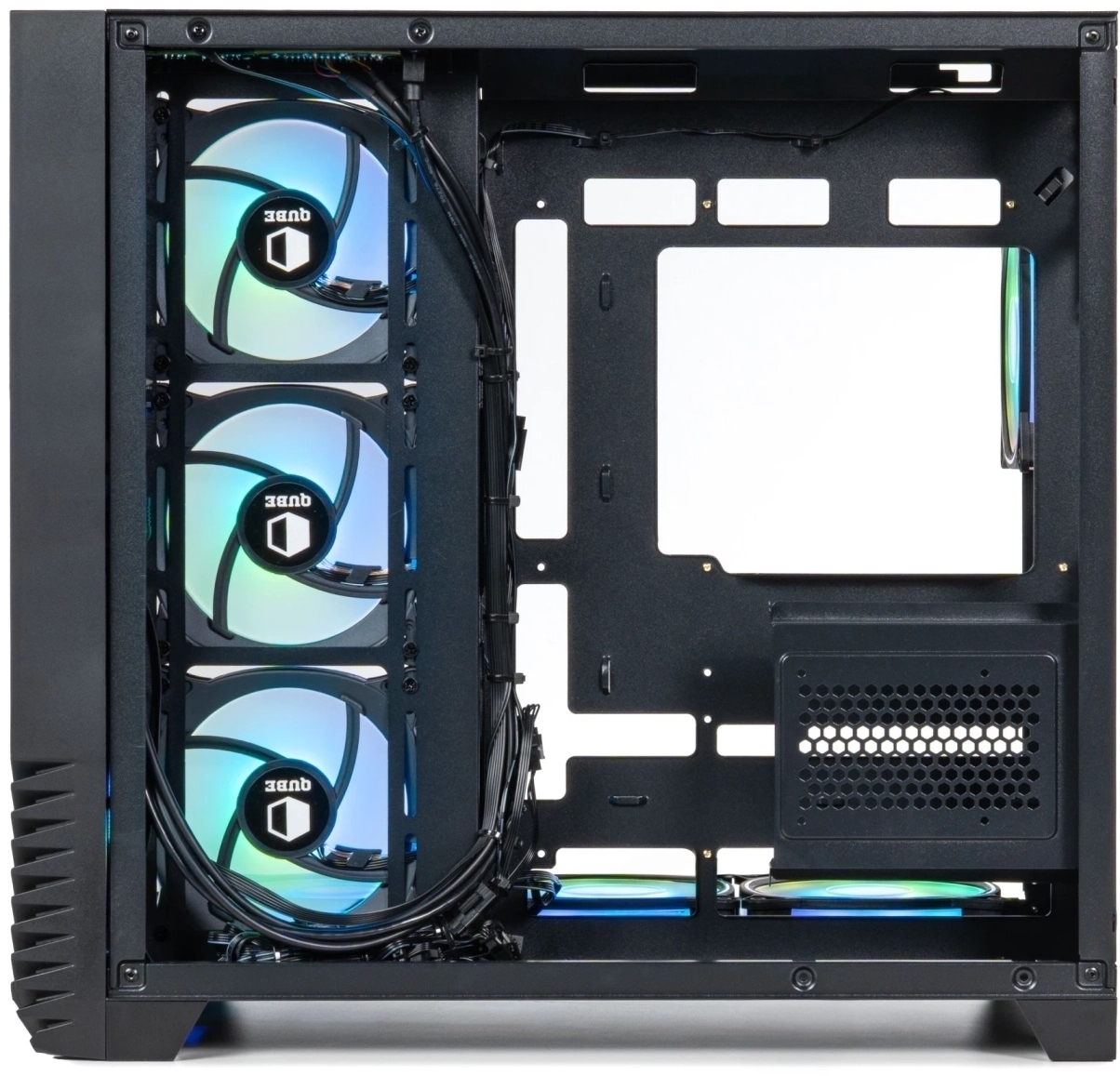 Корпус QUBE MIRAGE 7ARGB Black (MIRAGE_GBNU3) фото11