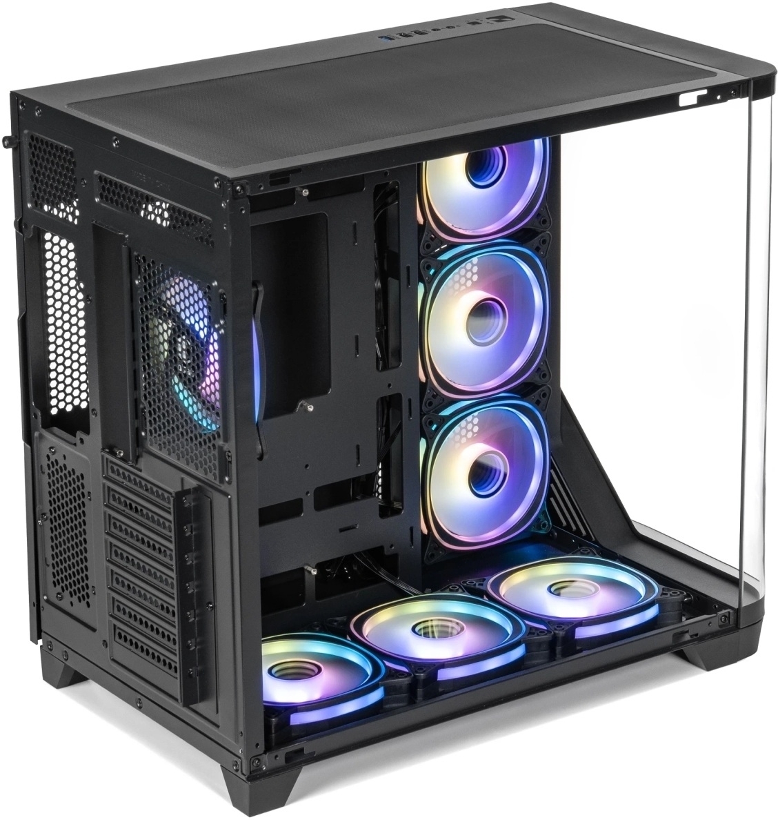 Корпус QUBE MIRAGE 7ARGB Black (MIRAGE_GBNU3) фото7