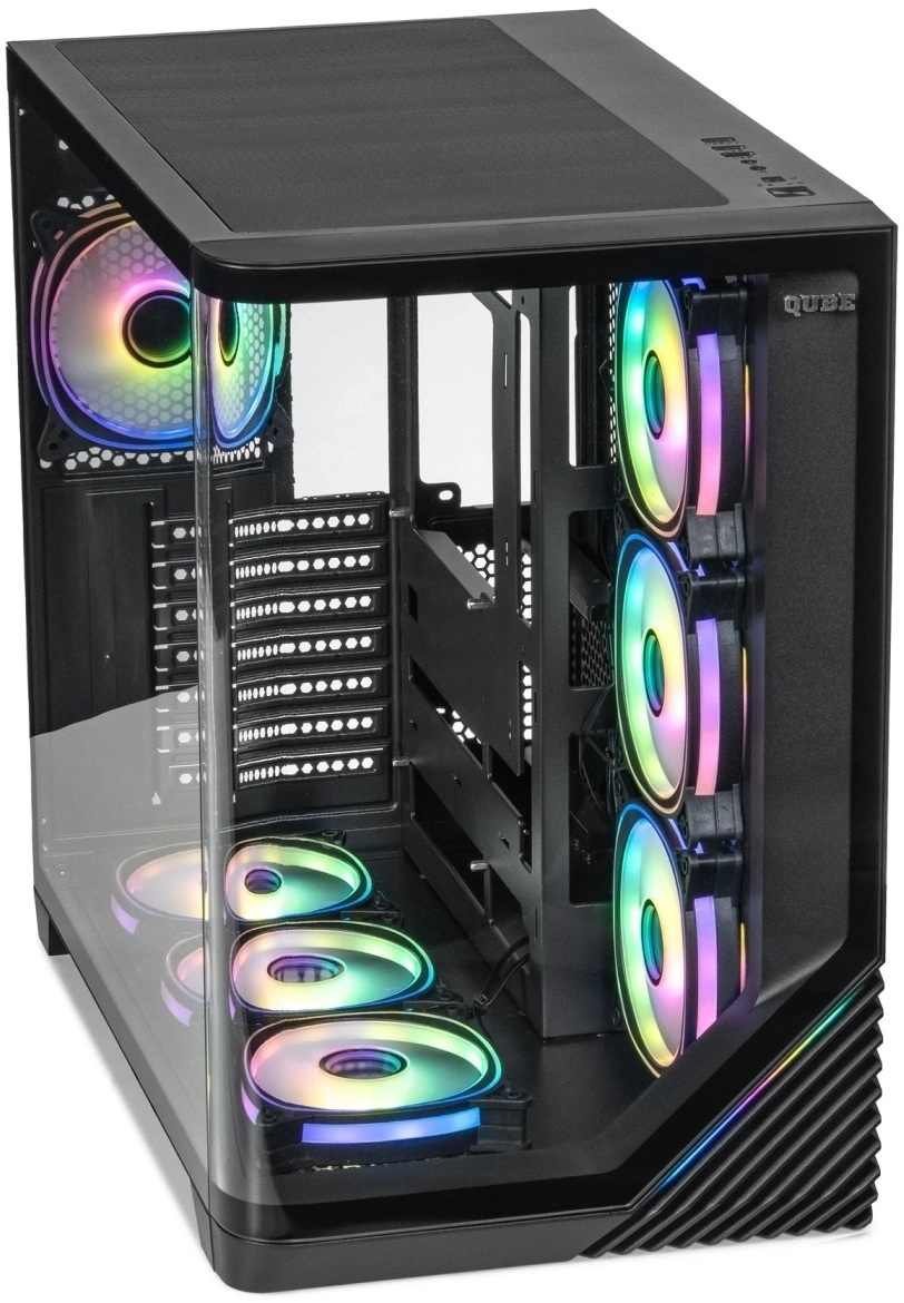 Корпус QUBE MIRAGE 7ARGB Black (MIRAGE_GBNU3) фото4