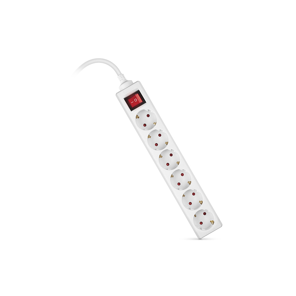 Фільтр живлення REAL-EL RS-6 Protect M 3м White (EL122300033) фото11