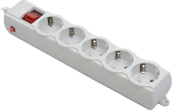 Фільтр живлення Gembird Pro (SPG5-G-15G-PRO) 5 розеток, 4.5м, сірий фото2