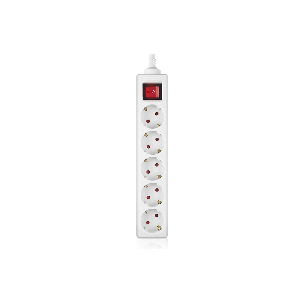 Фільтр живлення REAL-EL RS-Protect M 1.8м White (EL122300025) фото2