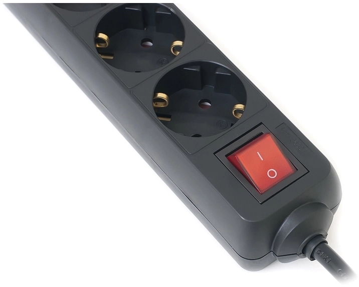 Фільтр живлення REAL-EL RS-6 Protect USB 5 м Black фото5