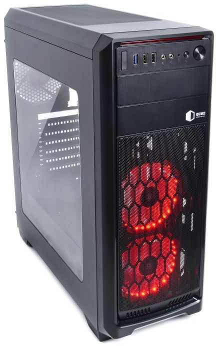 Корпус QUBE QBR09 Black (QBR09_WRNU3) фото