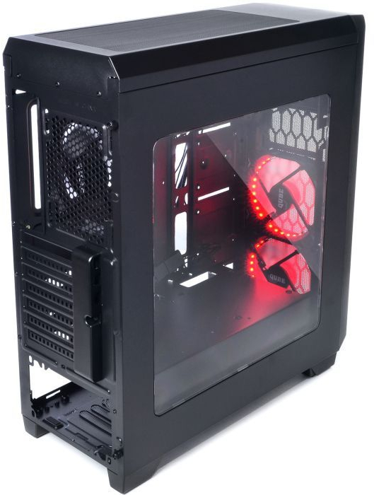 Корпус QUBE QBR09 Black (QBR09_WRNU3) фото