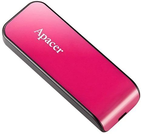 Флеш-накопитель USB 64GB Apacer AH334 Pink (AP64GAH334P-1) фото3