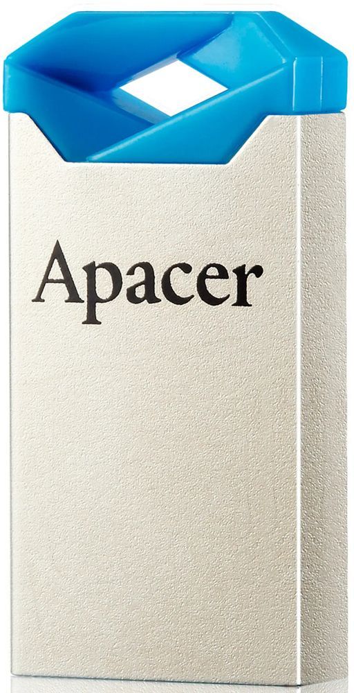 Флеш-накопитель USB 64GB Apacer AH111 Silver/Blue (AP64GAH111U-1) фото3