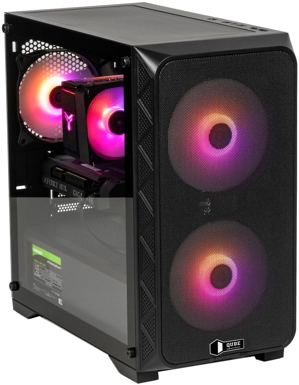 Корпус QUBE FLOW Black (FLOW_FBNU3) фото6