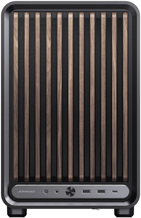 Корпус JONSBO D33 Wood Black фото