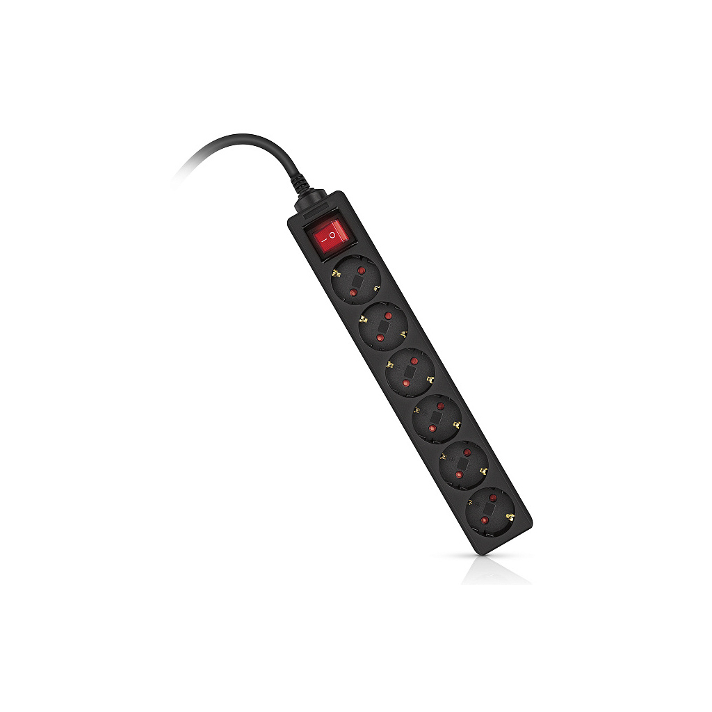 Фільтр живлення REAL-EL RS-6 Protect M 3м Black (EL122300034) фото10