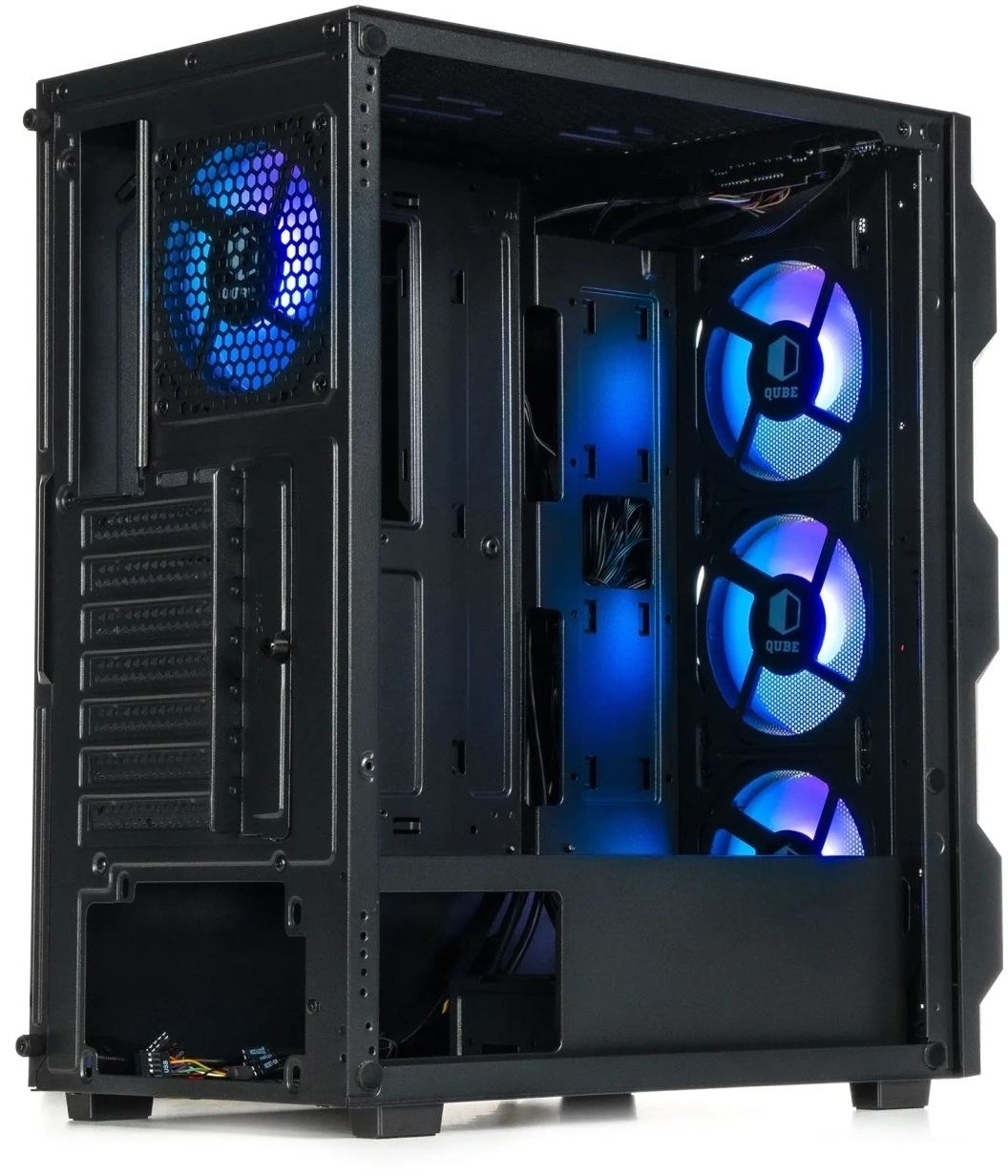 Корпус QUBE CORSAIR ARGB Black (CORSAIR_FMNU3) фото4