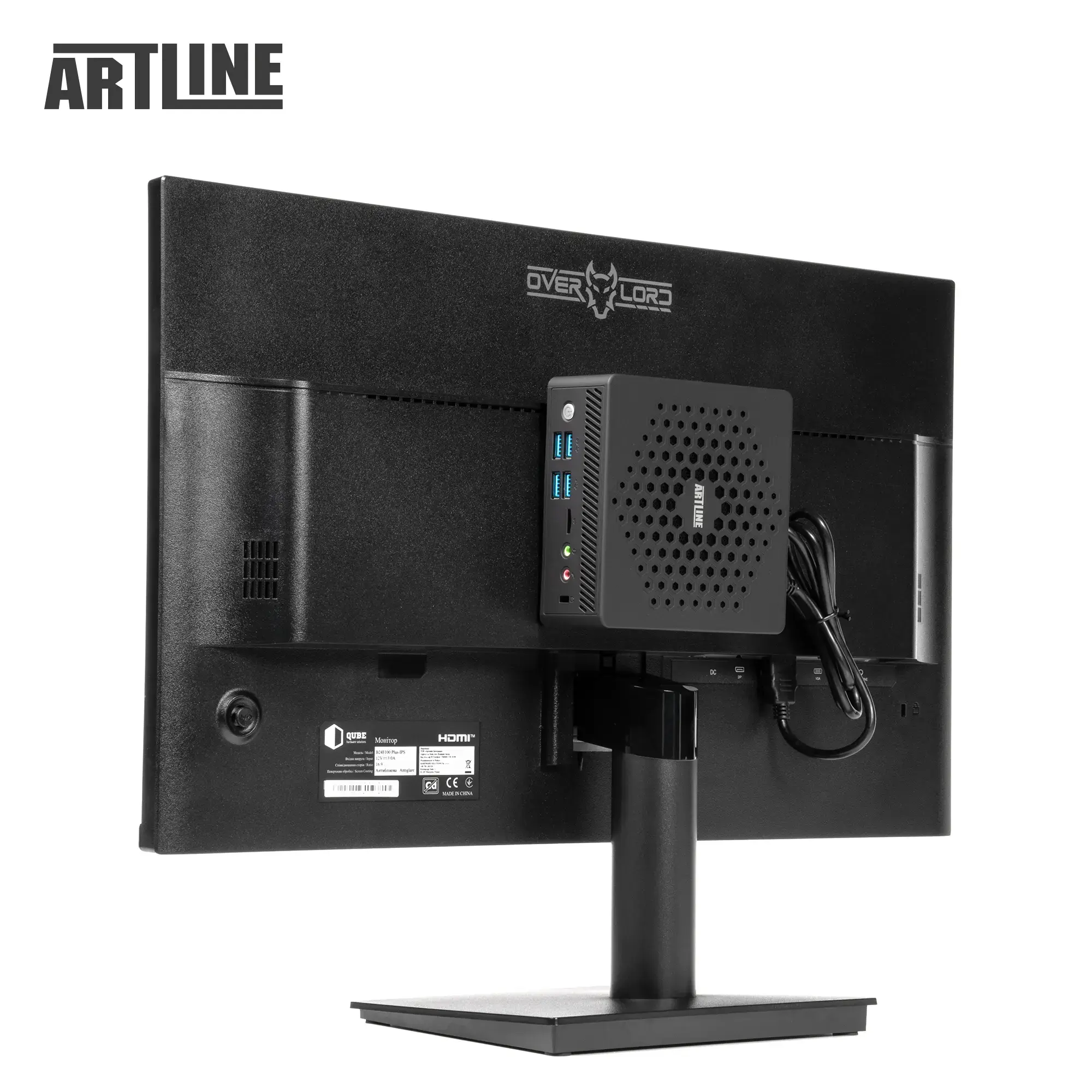 Комплект (Неттоп+Монитор) ARTLINE Business B14 Windows 11 Pro (B14v21Win+B24F100PLUS-IPS) фото9