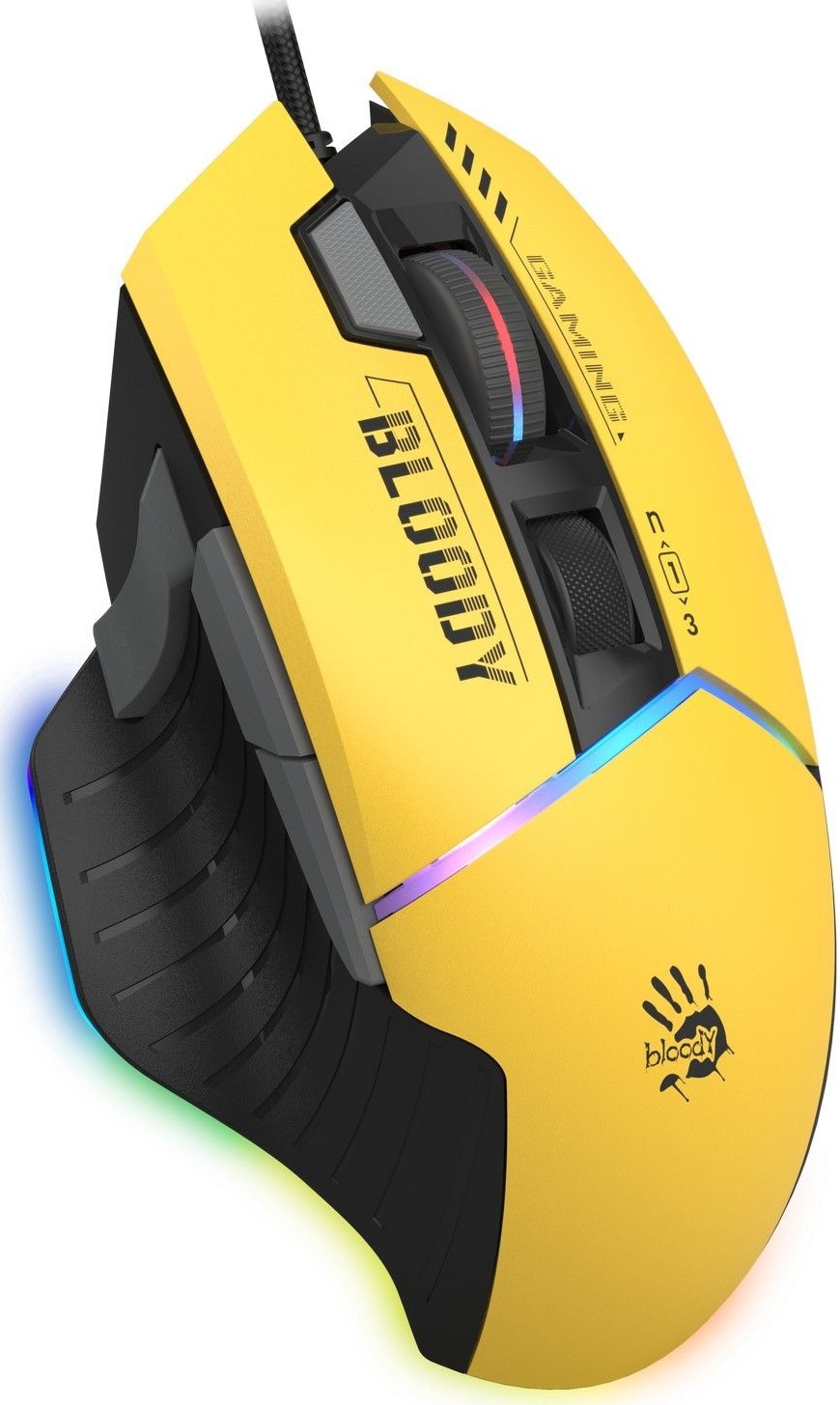 Игровая мишь A4Tech Bloody W95 Max Sports Lime (4711421985727) фото2