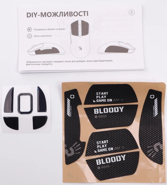 Ігрова миша A4Tech Bloody R72 Ultra Wireless/USB White (4711421000901) фото10