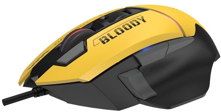 Ігрова миша A4Tech Bloody W95 Ultra RGB USB Sports Lime (4711421002318) фото