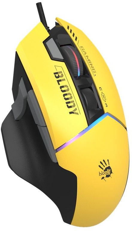 Ігрова миша A4Tech Bloody W95 Ultra RGB USB Sports Lime (4711421002318) фото
