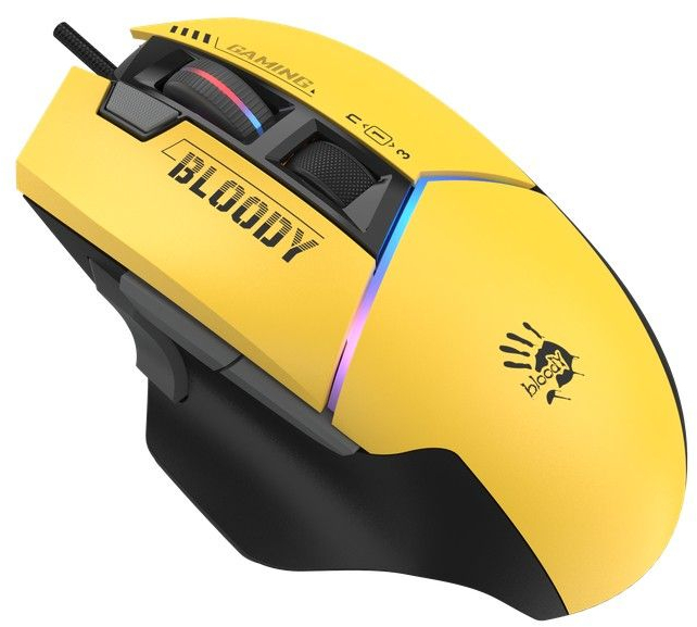Ігрова миша A4Tech Bloody W95 Ultra RGB USB Sports Lime (4711421002318) фото