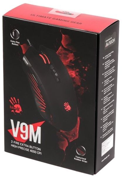 Ігрова миша A4Tech Bloody V9M USB Black (4711421945332) фото