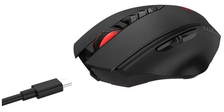 Игровая мишь A4Tech Bloody R80 Plus Wireless/USB Black (4711421003018) фото3