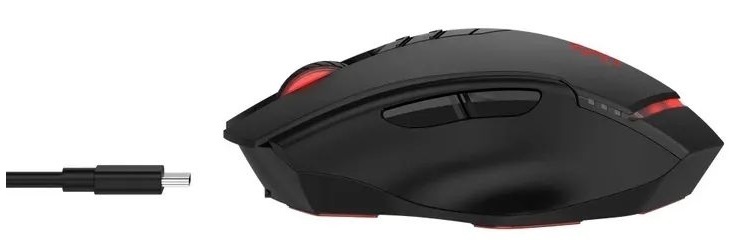 Игровая мишь A4Tech Bloody R80 Plus Wireless/USB Black (4711421003018) фото4