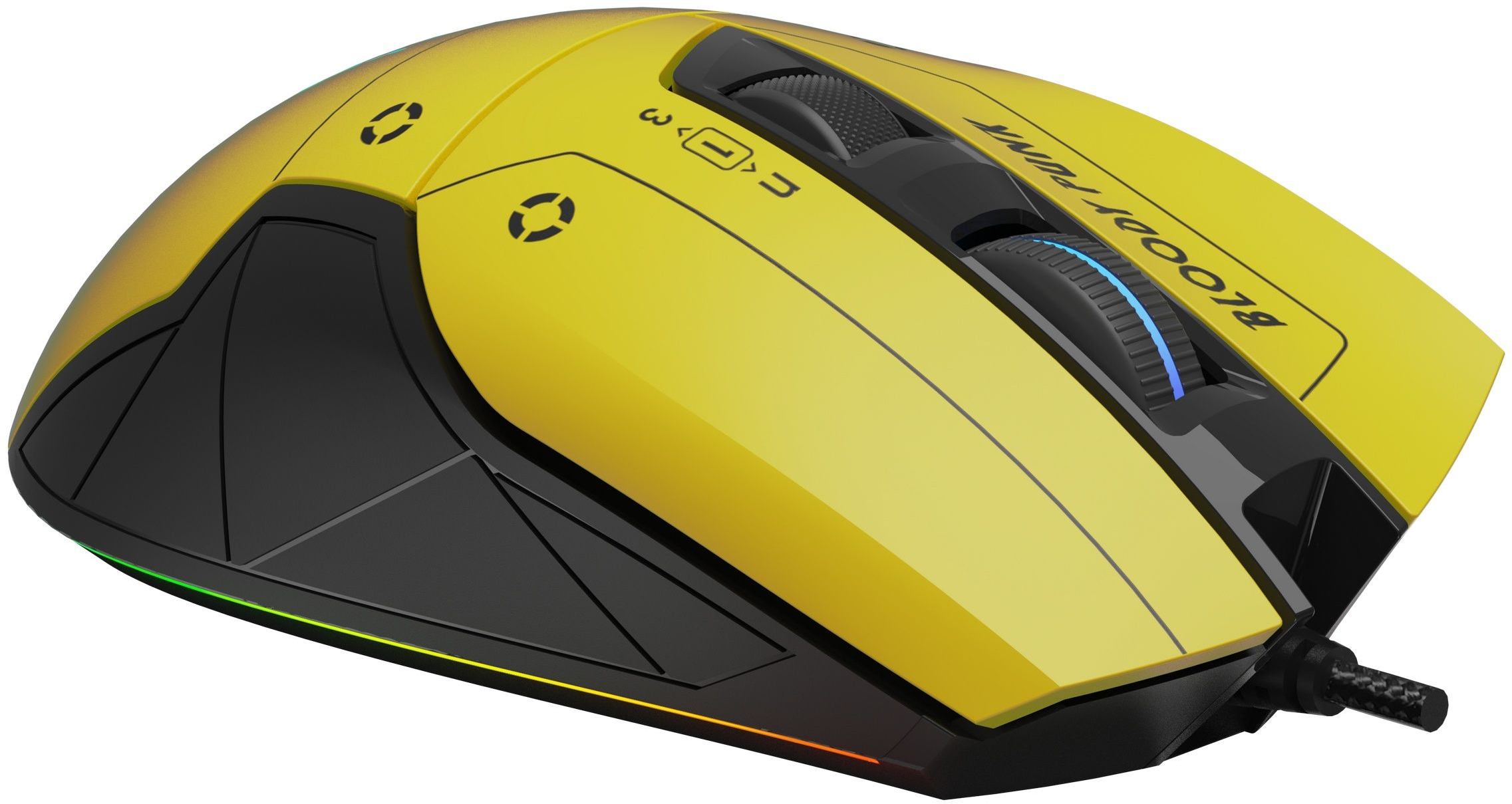 Игровая мишь A4Tech Bloody W70 Max USB Punk Yellow (4711421963251) фото3