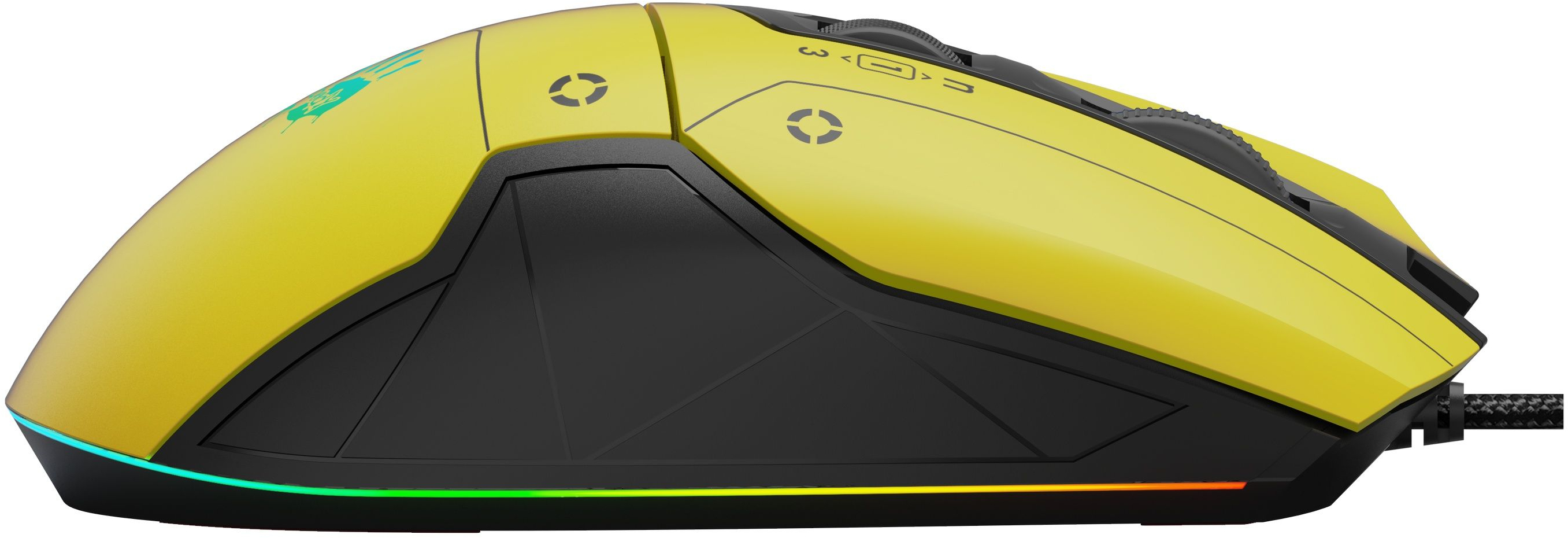 Игровая мишь A4Tech Bloody W70 Max USB Punk Yellow (4711421963251) фото5