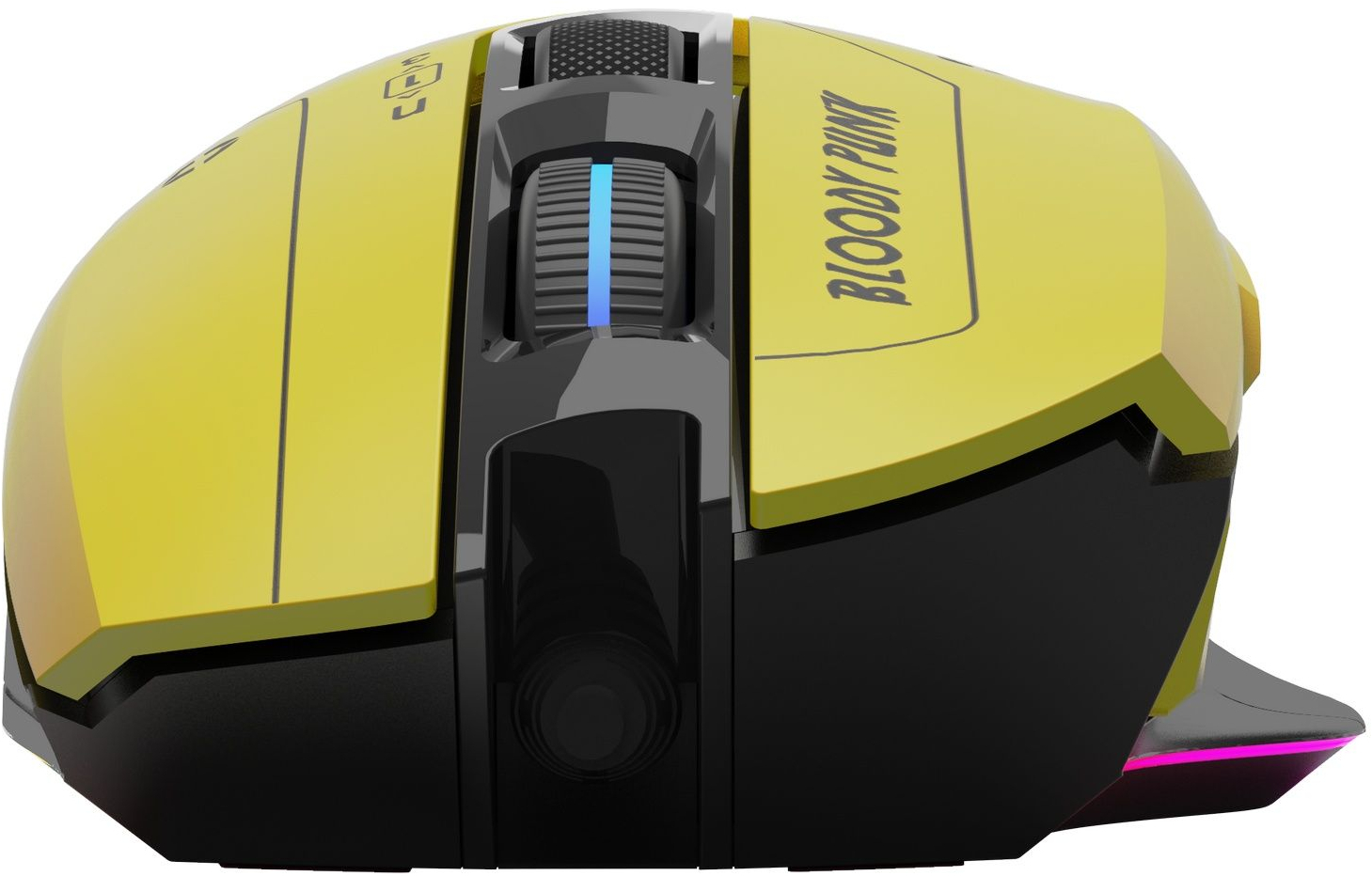 Игровая мишь A4Tech Bloody W70 Max USB Punk Yellow (4711421963251) фото7