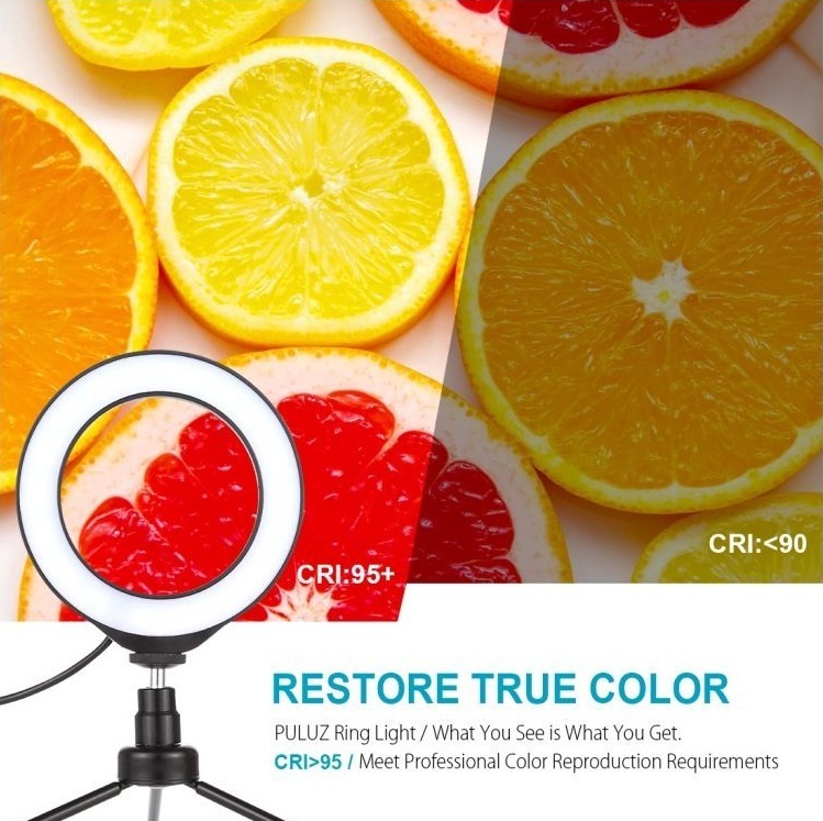 Набор блоггера Puluz Ring USB LED lamp PU378 6.2" (PU378) фото4
