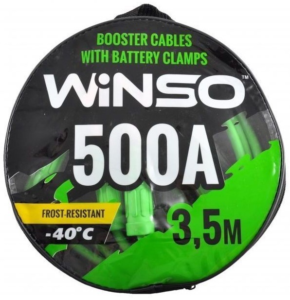 Дроти для запуску для автомобіля WINSO 500А, 3м (138500) фото