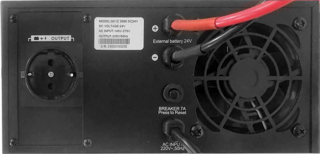 Інвертор FrimeCom SK12-2000 1600W фото2