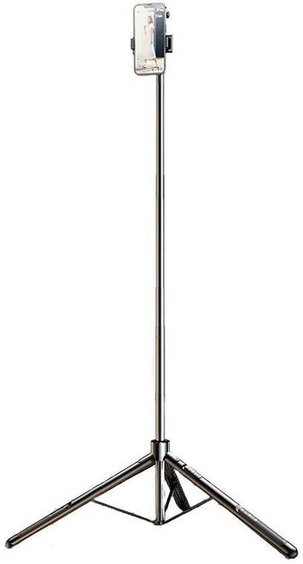 Монопод для селфі RTAKO трипод ZP220 Pro Ultra-Wide Angle Selfie Stick Black (6942063213376) фото