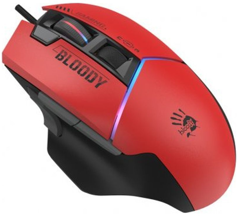 Игровая мишь A4Tech Bloody W95 Ultra RGB USB Sports Red (4711421002301) фото2