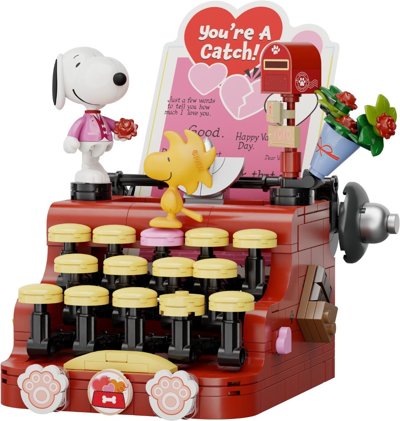 Конструктор Pantasy Snoopy Друкарська машинка (86913) фото3