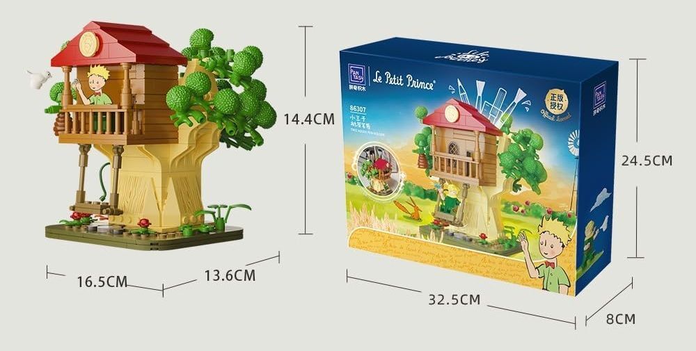 Конструктор Pantasy Le Petit Prince Держатель для ручек Домик на дереве (86307) фото